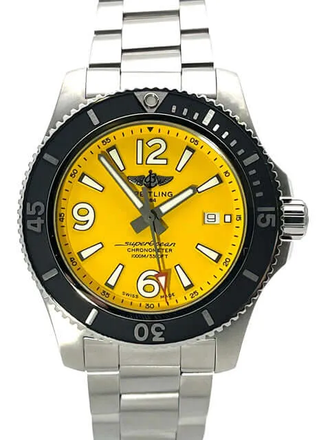 Breitling Superocean Automatic 44 Gelb A17367021I1A1