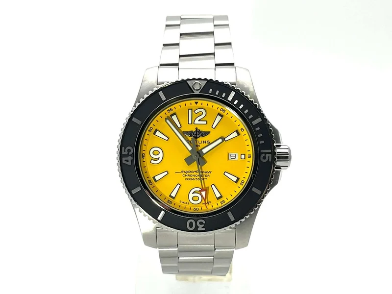 Breitling Superocean Automatic 44 Gelb A17367021I1A1