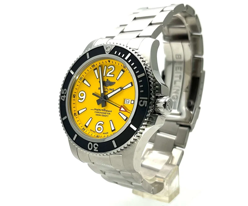 Breitling Superocean Automatic 44 Gelb A17367021I1A1