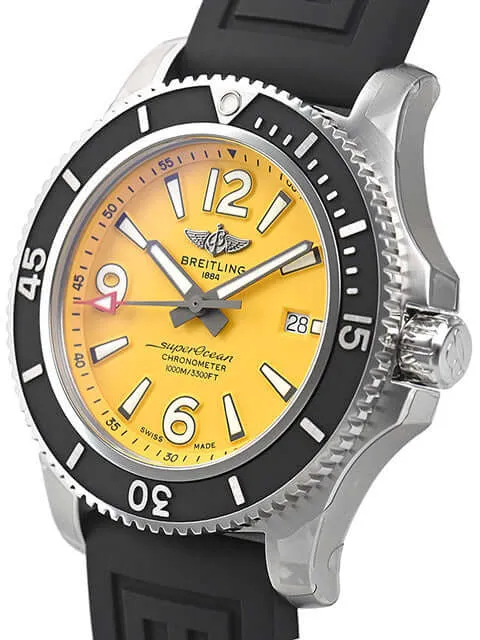Breitling Superocean Automatic 44 Gelb A17367021I1S1
